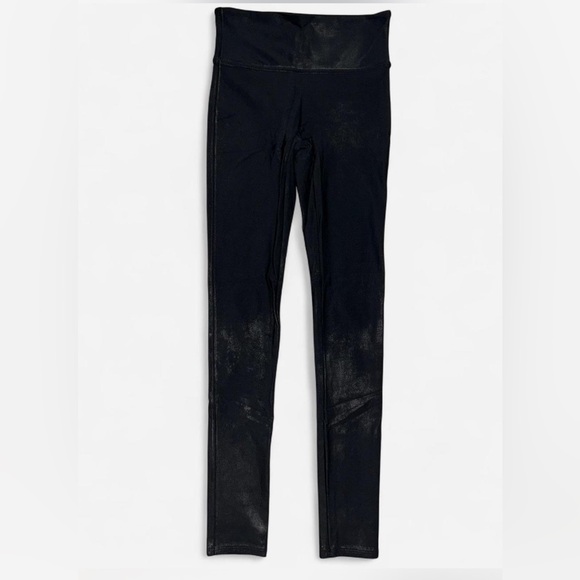 SPANX Pants - SPANX Faux Leather Leggings Black | High-Waisted | Size Small